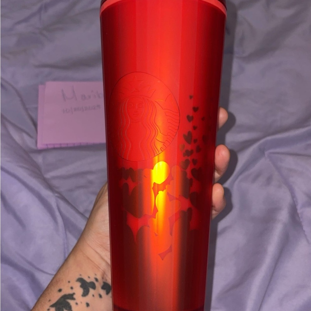 Valentine Edition Starbucks Dome Lid Tumbler